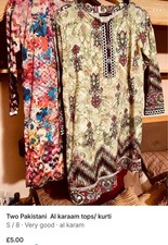 2x Al Karam Kurta Set Size M