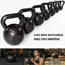 Cast iron kettlebell - iron,