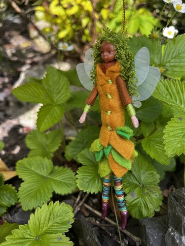 Unique handmade felting fairy - unique,