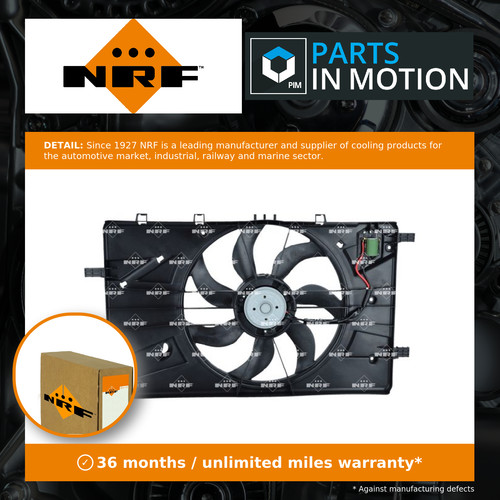 Radiator fan fits vauxhall - radiator,