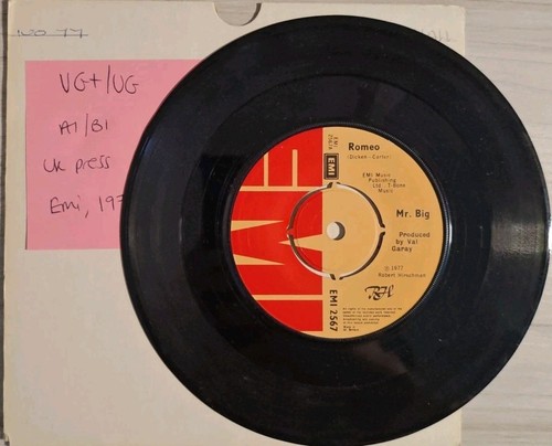 Big romeo vinyl record - romeo,