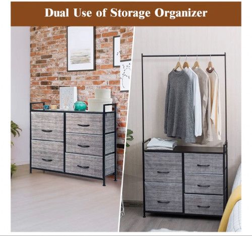 Convertible spacious wardrobe