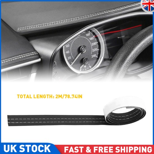 Leather car dashboard - 2m, pu