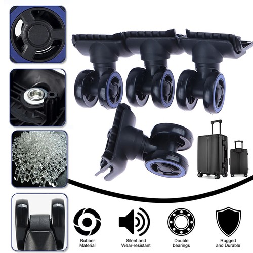 Pcs suitcase wheels luggage - wheels,