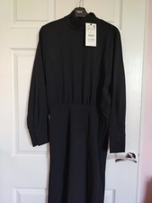 Zara Black Long Dress, High