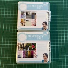My Craft Studio My Moments  USB 1 & 2 Paper Craft Cards Scrapbooking