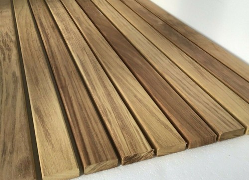Iroko hardwood garden bench - hardwood,