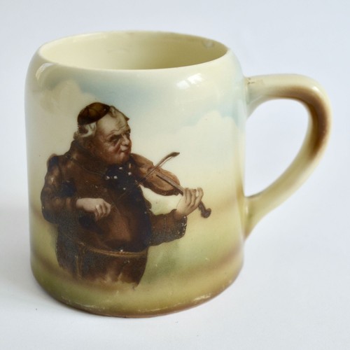 Vintage german monk playing - vintage,