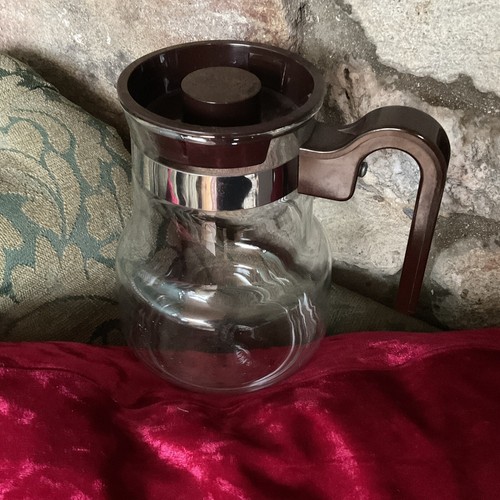 Retro pyrex glass coffee jug - pyrex,