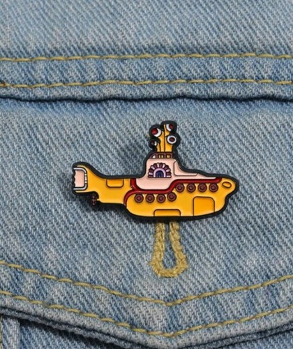 Yellow submarine enamel - yellow,