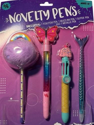 Novelty pens included - novelty, pens!