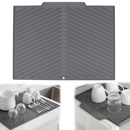 Silicone dish draining - dish, mat