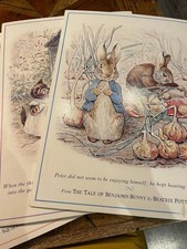 Shop display beatrix potter - ex,