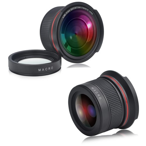 35x fisheye wide - wide, angle