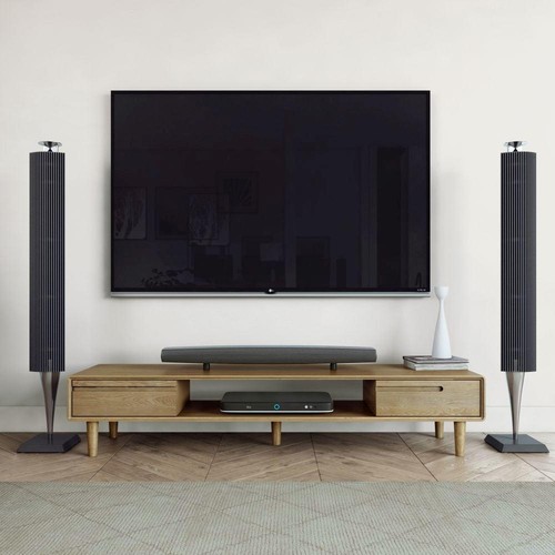 Solid oak wide unit - wide, tv