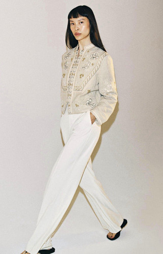 Zara collection embroidered - zara,