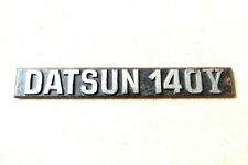 DATSUN 140Y REAR CAR BADGE for vintage / classic Japanese car