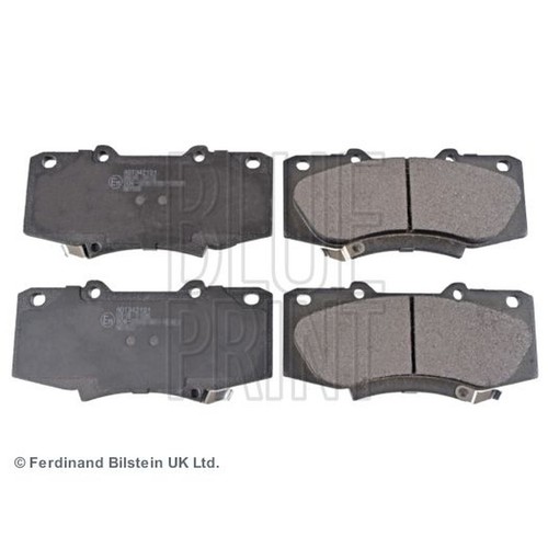 Blue print front brake pad - print,