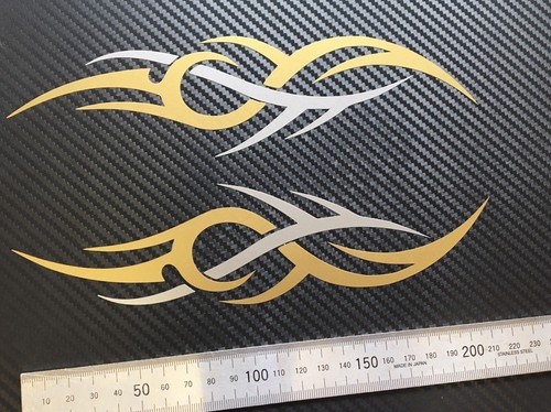Tribal flames decals - flames,
