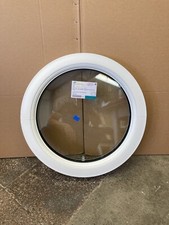 600mm round fixed - round, white