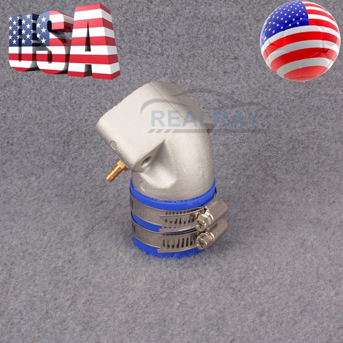 Aluminum intake manifold boot - intake,