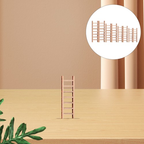 Pcs wood miniature ladder - miniature,