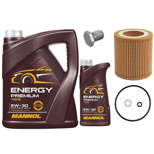 5w30 oil change service kit - 6l,
