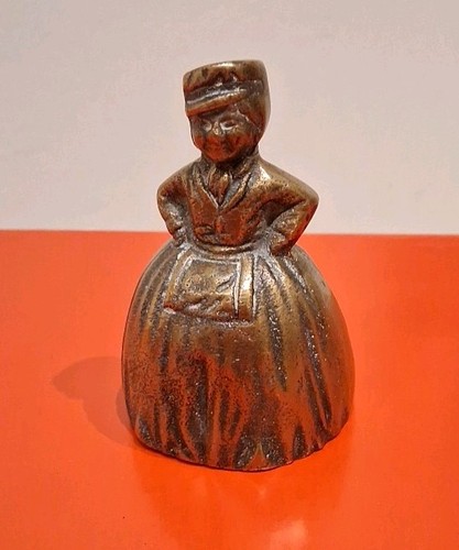 Vintage brass lady call - vintage,