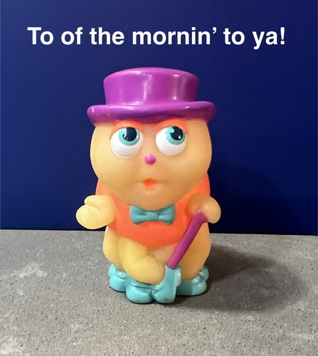 Vtg playskool glo - worm, friends