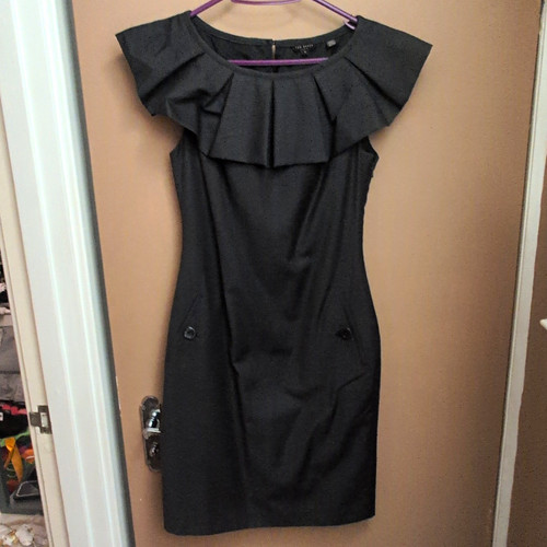 Ted baker black shift dress - baker,
