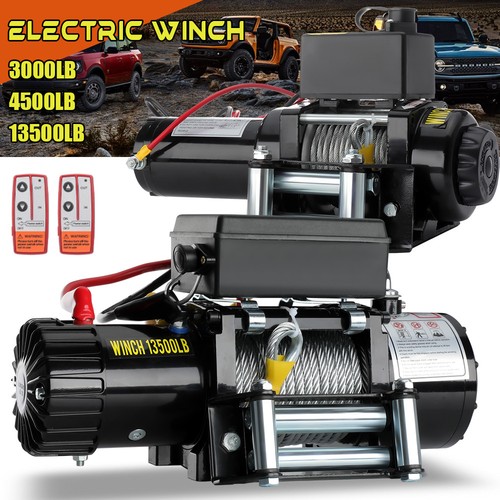Electric winch 12v 13500 - electric,