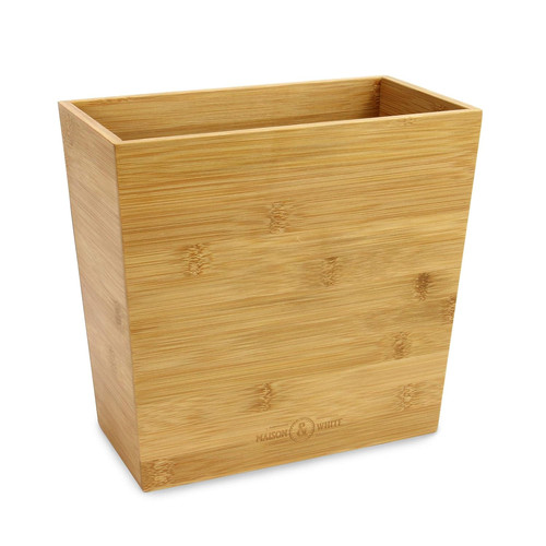 Bamboo waste paper - bamboo, bin