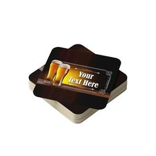 Personalised Beer Mats in