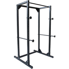 BodyTrain Heavy Duty Adjustable Power Rack Weight Lifting Cage & Pull Up Bar