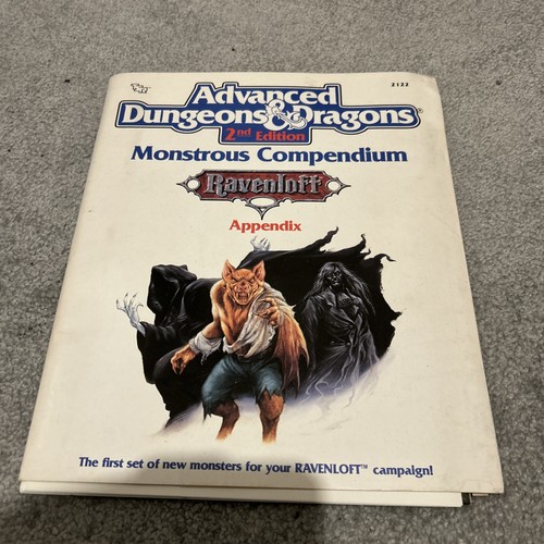 Monstrous compendium ravenloft - compendium,