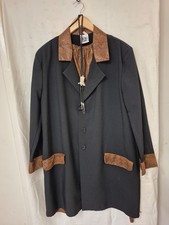 Fancy dress Teddy boy jacket bootlace tie and trousers