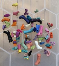 Polly Pocket Shoes Boots  assorted styles - Mixed Bundle ALL ODD Spares Only (d)