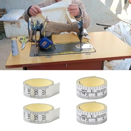 Self stick measuring - stick,
