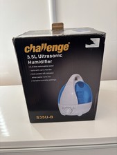 Cool Mist Air Humidifier – Quiet Ultrasonic Portable Moisture Machine (UK Plug)