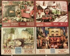 WHSmith 4 x 500 Piece Jigsaw