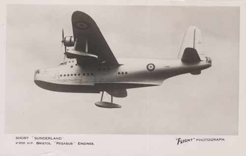Ww2 short sunderland flying - ww2,