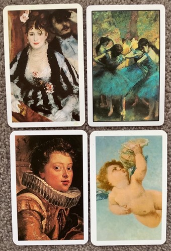 .Vintage swap playing cards