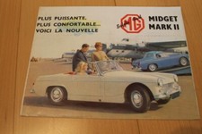 Brochure brochure MG Midget