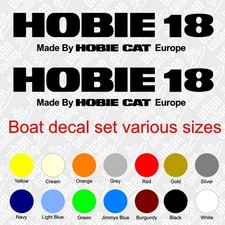 Hobie 18 Sailing Boat Stickers