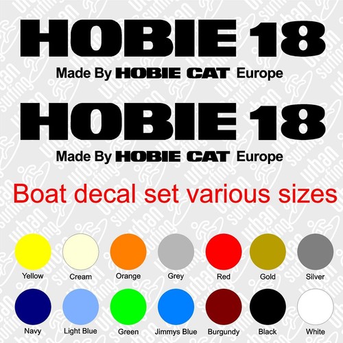 Hobie sailing boat - hobie, stickers