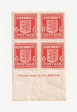 Guernsey 1941-44 1d Scarlet