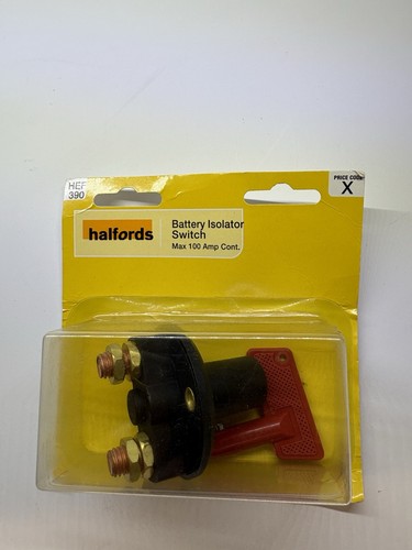 Halfords battery isolator - halfords,