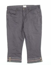 Mistral Womens Grey Cropped