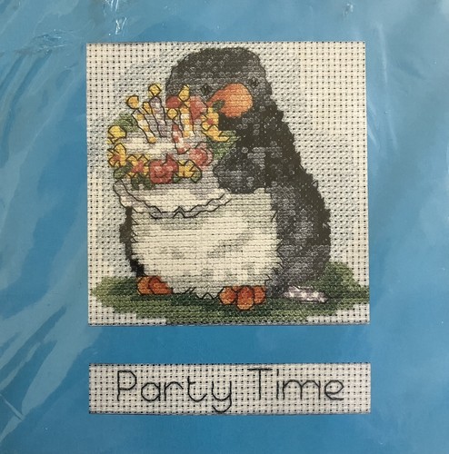 Cross stitch kit party - stitch, time