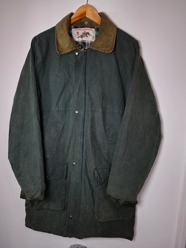 Vintage waxed cotton - , jacket